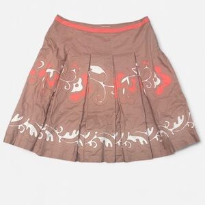 Cacharel vintage nude skirt